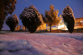بارش برف پاییزی در شهرستان اهر