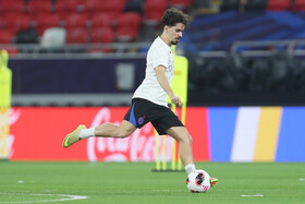 تمرین تیم فوتبال پاریس سن ژرمن پیش از فینال جام بین قاره ای