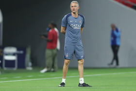 تمرین تیم فوتبال پاریس سن ژرمن پیش از فینال جام بین قاره ای