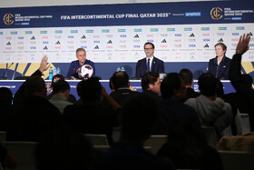 تمرین تیم فوتبال پاریس سن ژرمن پیش از فینال جام بین قاره ای