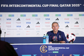 تمرین تیم فوتبال پاریس سن ژرمن پیش از فینال جام بین قاره ای