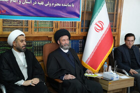 حسام رسولی رئیس جهاددانشگاهی استان اردبیل، آیت‌الله سیدحسن عاملی نماینده ولی‌فقیه در استان و امام‌جمعه اردبیل و حجت‌الاسلام والمسلمین مهدی ستوده مدیرکل اوقاف و امور خیریه استان اردبیل