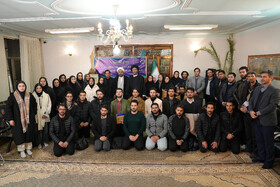 دیدار اعضای سازمان دانشجویان جهاددانشگاهی اردبیل با نماینده ولی‌فقیه در استان اردبیل