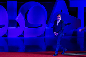 رائد فریدزاده رییس سازمان سینمایی در اختتامیه نوزدهمین جشنواره بین‌المللی سینما حقیقت