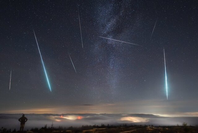 آلبوم تصاویر بارش شهابی جوزایی ۲۰۲۵