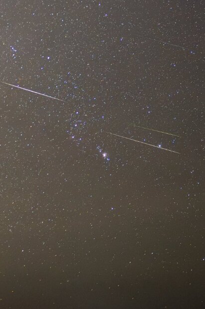 آلبوم تصاویر بارش شهابی جوزایی ۲۰۲۵