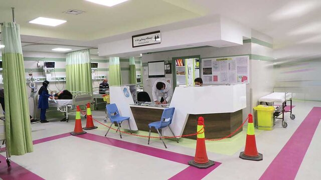 پایش وضعیت بیمارستان‌های فارس در ایام بارندگی/بستری ۴۰۰ مصدوم حوادث رانندگی طی ۲۴ ساعت