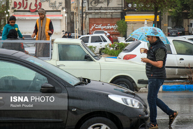 وقوع رگبار و وزش باد شدید در تهران