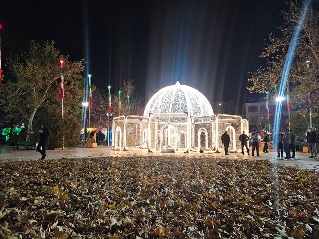 بهره‌برداری از گنبد و پردیس نوری بوستان ملت