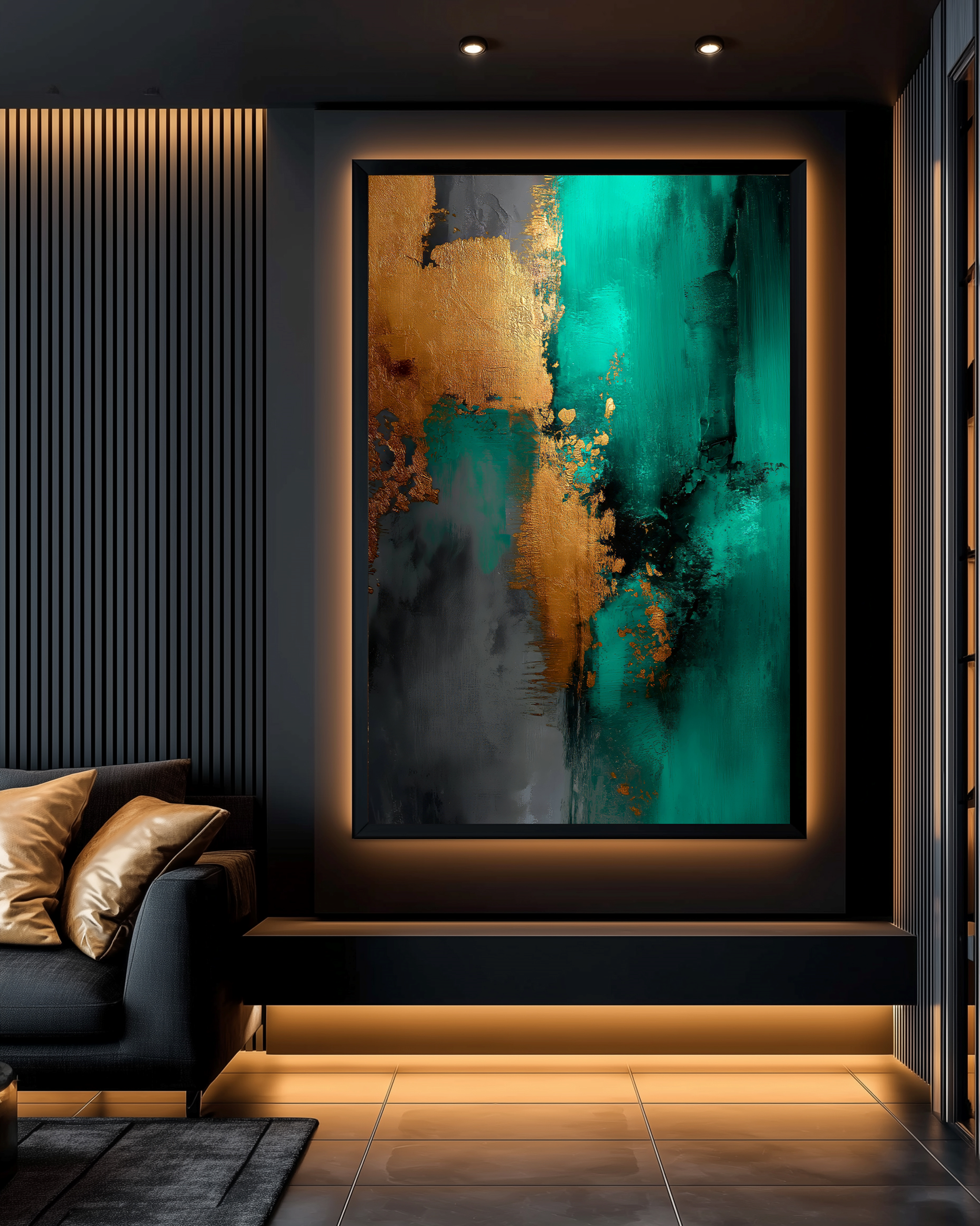 از اسکاندیناوی تا مدرن ایرانی؛ تابلو دکوراتیو در خدمت سبک