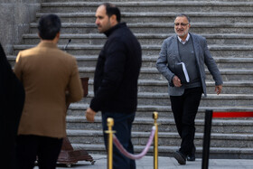 علیرضا زاکانی، شهردار تهران در حاشیه جلسه هیات دولت - ۲۶ آذر