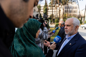 سعید اوحدی، رئیس بنیاد شهید و امور ایثارگران در حاشیه جلسه هیات دولت - ۲۶ آذر