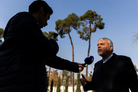 سید رضا صالحی امیری، وزیر میراث فرهنگی و گردشگری در حاشیه جلسه هیات دولت - ۲۶ آذر