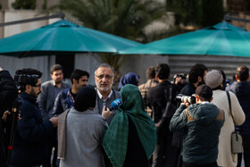 علیرضا زاکانی، شهردار تهران در حاشیه جلسه هیات دولت - ۲۶ آذر