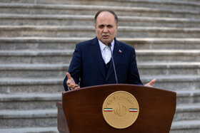 غلامرضا نوری قزلجه، وزیر جهاد کشاورزی در حاشیه جلسه هیات دولت - ۲۶ آذر