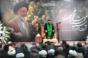 مراسم بزرگداشت آیت الله سید محمد شاهچراغی _ سمنان