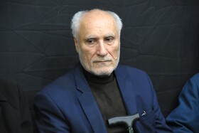 حضور عباس رهی، از استانداران پیشین سمنان در مراسم بزرگداشت آیت الله سید محمد شاهچراغی _ سمنان