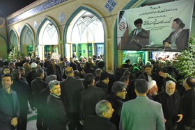 مراسم بزرگداشت آیت الله سید محمد شاهچراغی _ سمنان