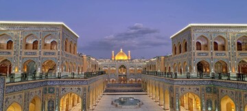 صحن حضرت زهرا(س) در نجف رسماً افتتاح شد + عکس