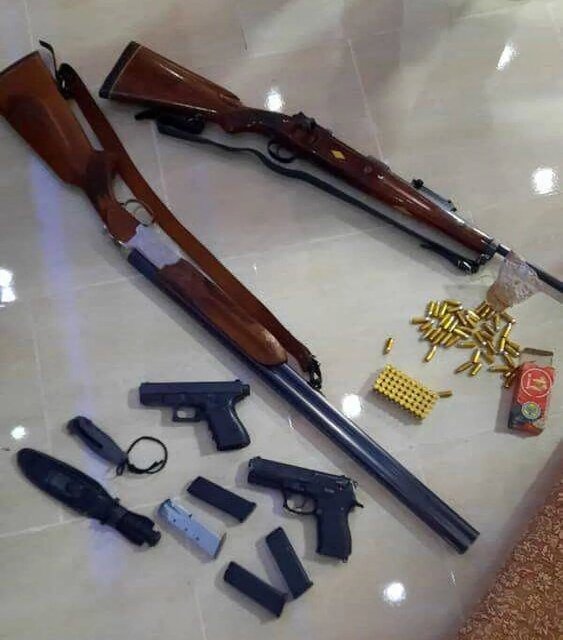 کشف انواع سلاح غیرمجاز در شهرهای خاش، نیمروز و زابل