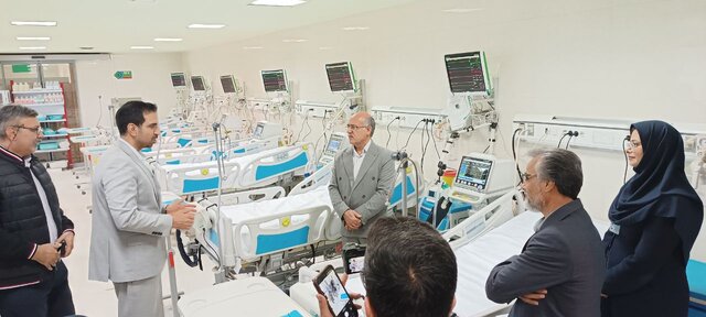 بهره‌برداری از آی‌سی‌یو بحران در زاهدان