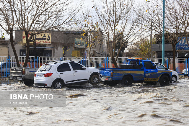 بارش ۷۹ میلیمتری برف و باران در نطنز 
