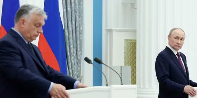 نامه اوربان به پوتین درباره توقیف دارایی‌های روسیه
