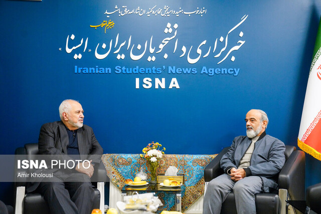 بازدید ظریف از ایسنا