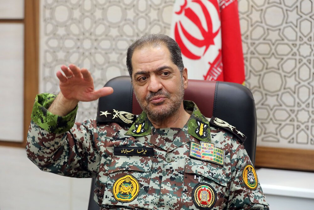 امیر سرتیپ صباحی فرد: کارکنان غیور مجموعه پدافند هوایی، شعار ارتش فدای ملت را معنا کردند