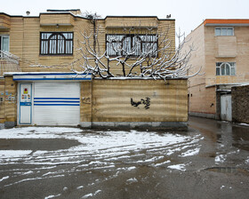 بارش برف پاییزی - مشهد