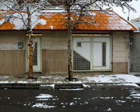 بارش برف پاییزی - مشهد