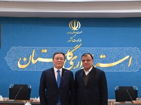 دیدار سفیر قزاقستان در ایران با استاندار گلستان