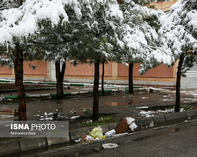 ادامه فعالیت سامانه بارشی در کشور / بارش برف و باران در برخی استان‌ها