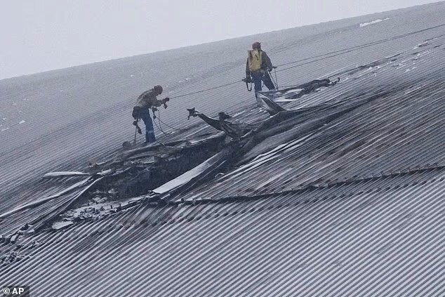 شکاف روی سپر محافظ چرنوبیل و وحشت نشت مرگبار تشعشعات