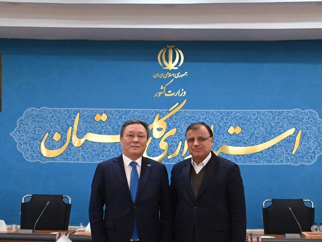 دیدار سفیر قزاقستان در ایران با استاندار گلستان