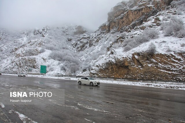 بارش کم‌سابقه برف در فارس/ تمرکز بارش‌ها به شمال غرب استان می‌رود