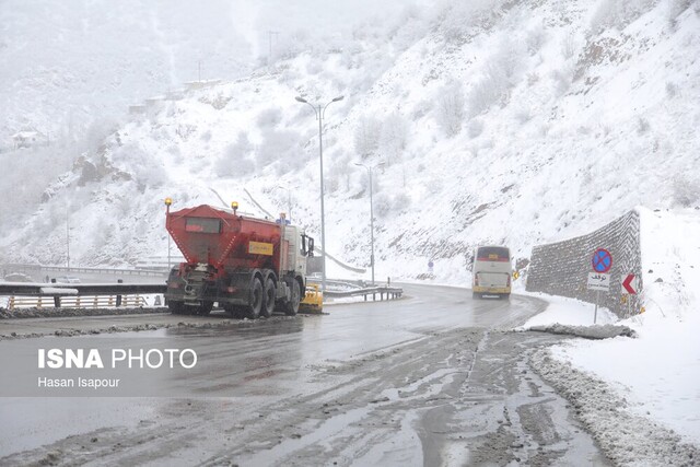 تصویر تزیینی است گردنه گله بادوش مسدود است / بازگشایی گردنه، بعد از پایداری شرایط جوی