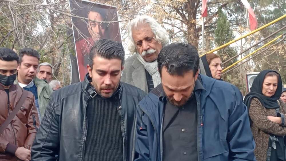 خاکسپاری حمید طالقانی + عکس