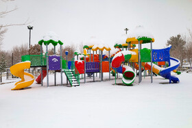 بارش برف پاییزی در شهرکرد