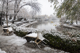 بارش شدید برف در مشهد