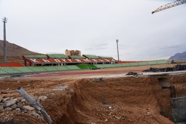 پیشرفت مطلوب ساخت ورزشگاه لُر آرنا / تامین زیرساخت‌های ضروری به موازات پیشرفت پروژه