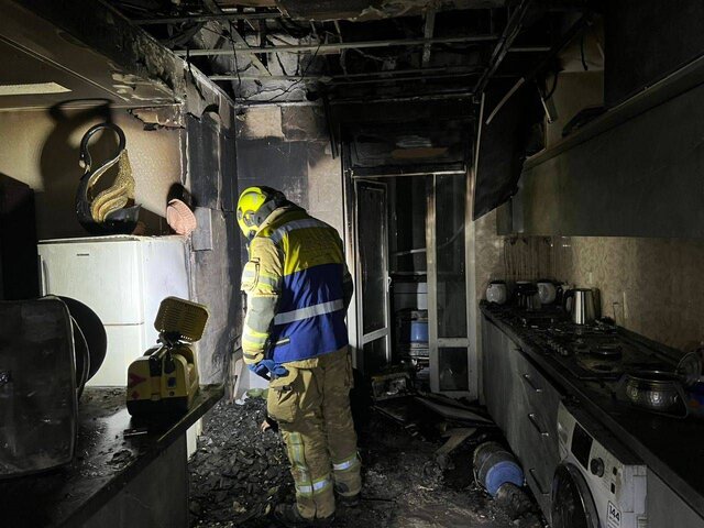 حریق در برج مسکونی وردآورد یک قربانی گرفت