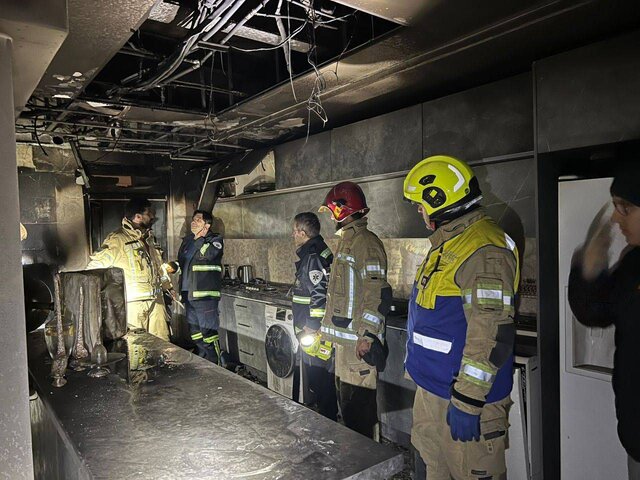 حریق در برج مسکونی وردآورد یک قربانی گرفت