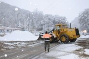 آماده‌باش کامل راهداری ازنا در طرح زمستانه/ دپوی ۲۵۰۰ تن شن و نمک در محورهای مواصلاتی