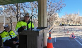 استقرار روزانه ۵۰ تیم پلیس راه در جاده‌های استان اردبیل