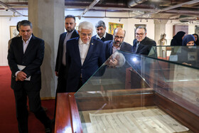 بازدید محمدرضا عارف، معاون اول رییس جمهور از سازمان اسناد و کتابخانه ملی