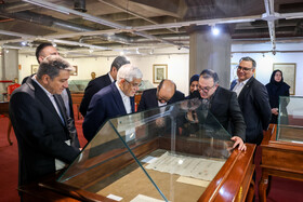 بازدید محمدرضا عارف، معاون اول رییس جمهور از سازمان اسناد و کتابخانه ملی