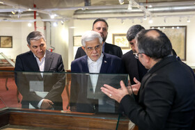 بازدید محمدرضا عارف، معاون اول رییس جمهور از سازمان اسناد و کتابخانه ملی