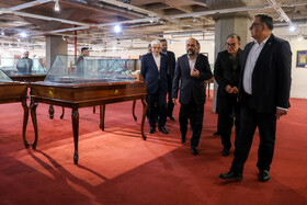 بازدید محمدرضا عارف، معاون اول رییس جمهور از سازمان اسناد و کتابخانه ملی