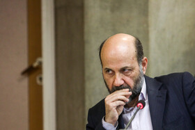 غلامرضا امیرخانی، رییس سازمان اسناد و کتابخانه ملی در جلسه هیات امنای این سازمان